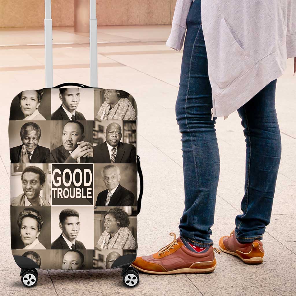 Good Trouble Luggage Cover Civil Rights Leaders