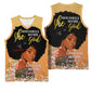 Personalized African Black Women Basketball Jersey She Who Kneels Before God DT02
