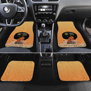 Personalized African Black Women Car Mats She Who Kneels Before God