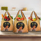 Personalized African Black Women Grocery Bag She Who Kneels Before God