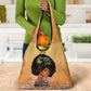 Personalized African Black Women Grocery Bag She Who Kneels Before God
