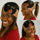 Personalized African Black Women Neck Gaiter She Who Kneels Before God DT02