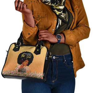 Personalized African Black Women Shoulder Handbag She Who Kneels Before God