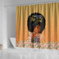 Personalized African Black Women Shower Curtain She Who Kneels Before God