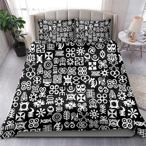 African Adinkra Bedding Set - Mixed Pattern Symbols