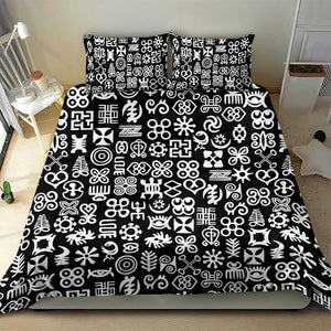 African Adinkra Bedding Set - Mixed Pattern Symbols