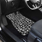 African Adinkra Car Mats - Mixed Pattern Symbols