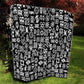 African Adinkra Quilt - Mixed Pattern Symbols