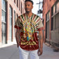 Proud African Baseball Jersey - Hand Up Africa Map Art