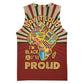 Proud African Basketball Jersey - Hand Up Africa Map Art DT02