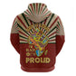 Proud African Hoodie - Hand Up Africa Map Art