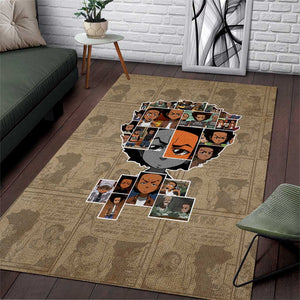 Honoring Huey Freeman - African American Area Rug