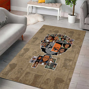 Honoring Huey Freeman - African American Area Rug