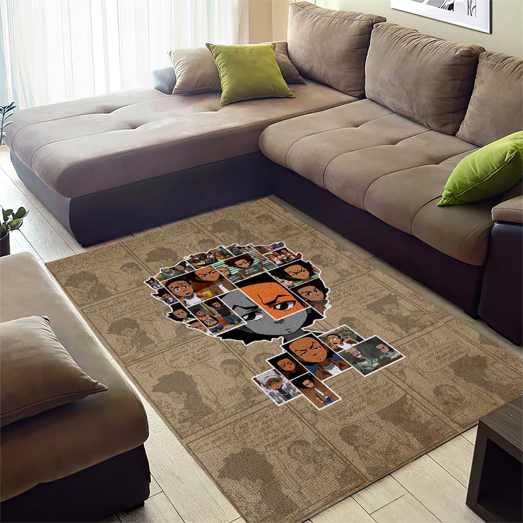 Honoring Huey Freeman - African American Area Rug