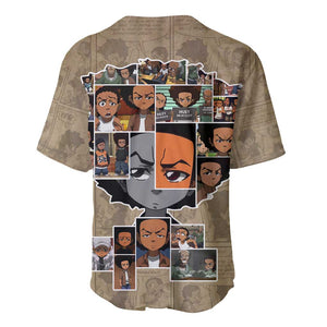 Honoring Huey Freeman - African American Baseball Jersey