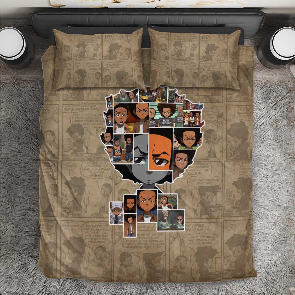 Honoring Huey Freeman - African American Bedding Set