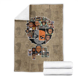 Honoring Huey Freeman - African American Blanket