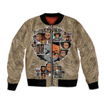 Honoring Huey Freeman - African American Bomber Jacket