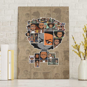 Honoring Huey Freeman - African American Canvas Wall Art