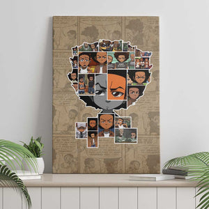 Honoring Huey Freeman - African American Canvas Wall Art