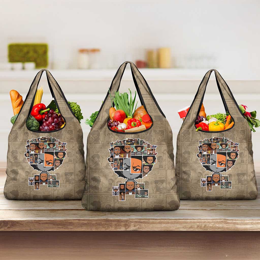 Honoring Huey Freeman - African American Grocery Bag