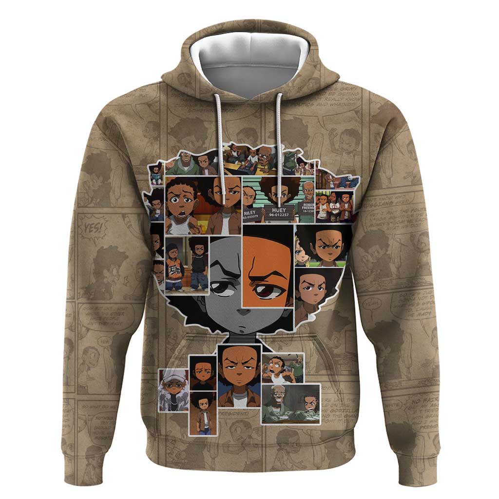 Honoring Huey Freeman - African American Hoodie