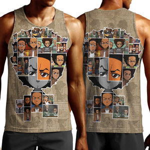 Honoring Huey Freeman - African American Men Tank Top