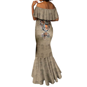 Honoring Huey Freeman - African American Mermaid Dress