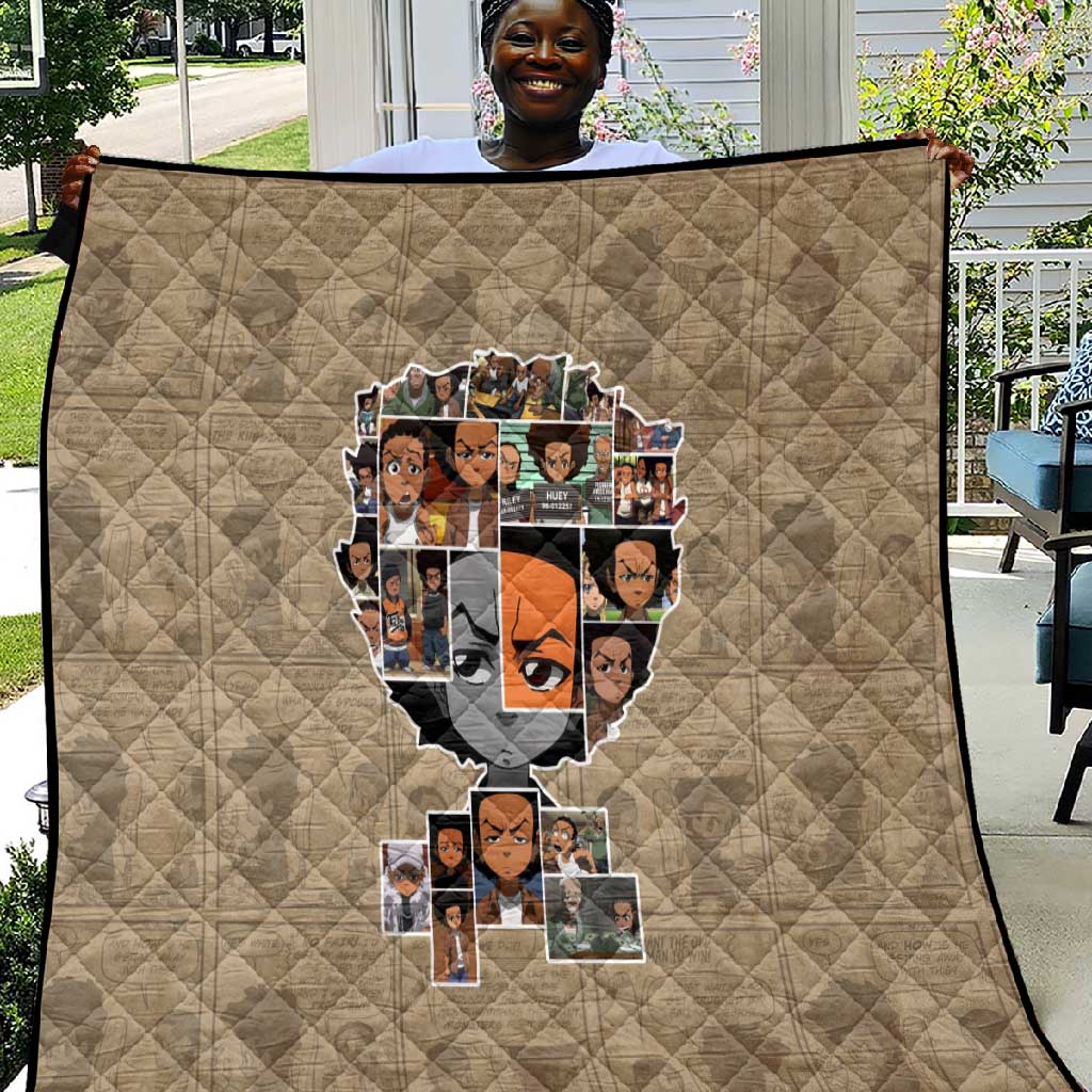 Honoring Huey Freeman - African American Quilt