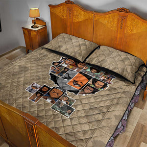 Honoring Huey Freeman - African American Quilt Bed Set