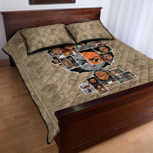 Honoring Huey Freeman - African American Quilt Bed Set