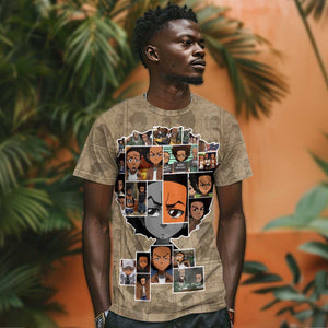 Honoring Huey Freeman - African American T shirt