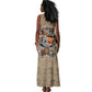 Honoring Huey Freeman - African American Tank Maxi Dress