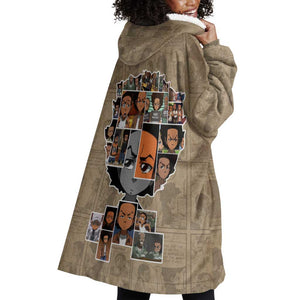 Honoring Huey Freeman - African American Wearable Blanket Hoodie