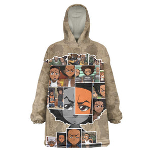 Honoring Huey Freeman - African American Wearable Blanket Hoodie