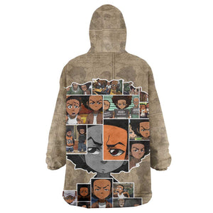 Honoring Huey Freeman - African American Wearable Blanket Hoodie