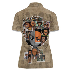 Honoring Huey Freeman - African American Women Polo Shirt