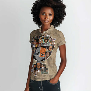 Honoring Huey Freeman - African American Women Polo Shirt