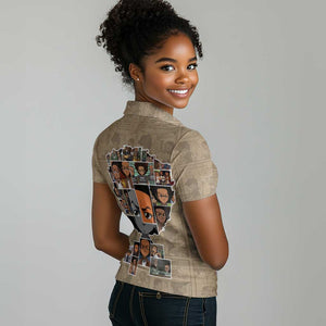 Honoring Huey Freeman - African American Women Polo Shirt