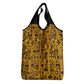 West African Yellow Art - Adinkra Culture Grocery Bag