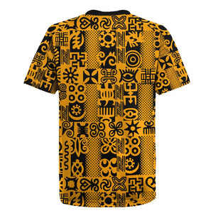 West African Yellow Art - Adinkra Culture Rugby Jersey