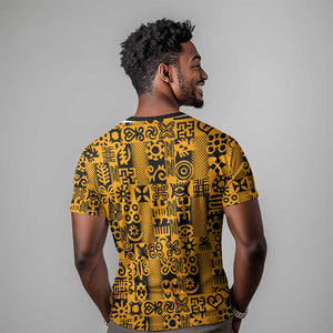 West African Yellow Art - Adinkra Culture T shirt