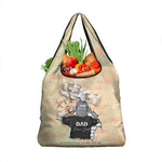 Gift for Dad - Personalized African Father and Son Grocery Bag