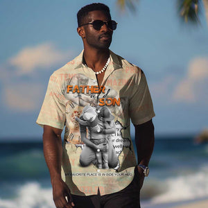 Gift for Dad - Personalized African Father and Son Hawaiian Shirt