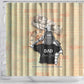 Gift for Dad - Personalized African Father and Son Shower Curtain