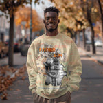Gift for Dad - Personalized African Father and Son Sweatshirt