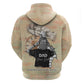 Gift for Dad - Personalized African Father and Son Zip Hoodie