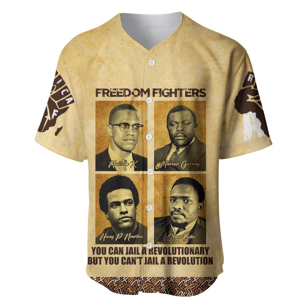 Revolutionary Freedom Fighters - Civil Rights Leaders Baseball Jersey