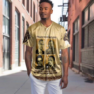 Revolutionary Freedom Fighters - Civil Rights Leaders Baseball Jersey