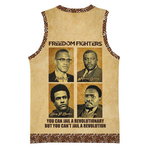 Revolutionary Freedom Fighters - Civil Rights Leaders Basketball Jersey DT02